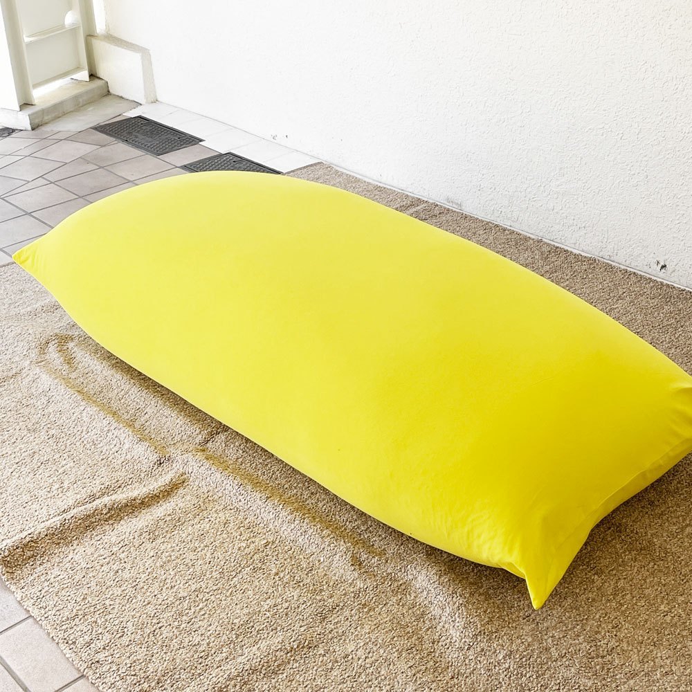 本物保証，SALE】 Yogibo プレミアム ビーズクッション イエロー