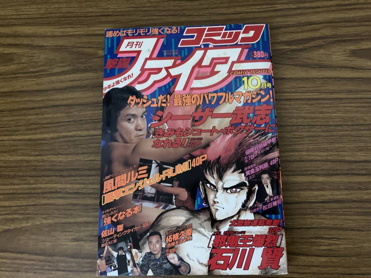 やや傷や汚れあり】月刊 コミックファイター 1987/10 No.3 獅子王別冊