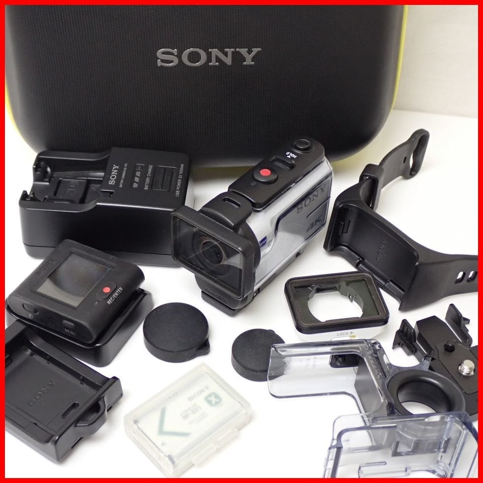 SONYアクションカムとジンバルのセット　FDR-X3000 Sony FDR-X3000 4K アクションカメラ ＋ ジンバルのセット - メルカリ