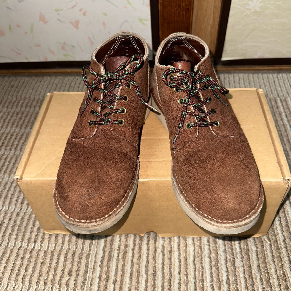 ネペンテス別注 厳しい HATHORN BOOTS オックスフォード8E 26.5cm