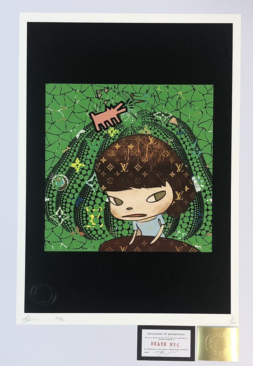 DEATH NYC 世界限定100枚 奈良美智 ／キースヘリングロッタちゃん13
