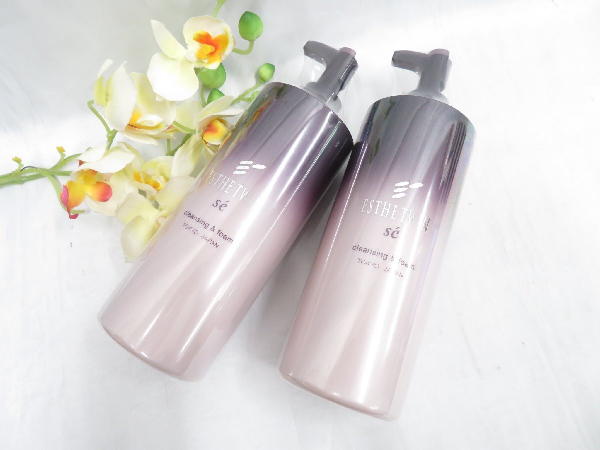 【なつ】エステツイン SCクレンジング&フォーム 500ml 2本 エステツイン SC クレンジング&フォーム トナーローション