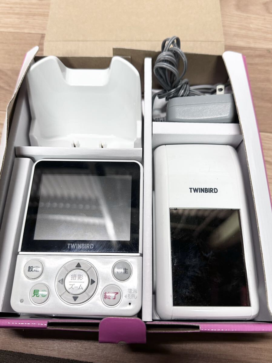 TWINBIRD ワイヤレスドアスコープモニター VC-J560【送料込み