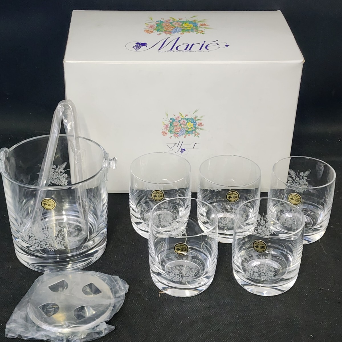 BOHEMIA デカンタとグラスセット Bohemia Glass デキャンタとグラスセット Bohemia Glass デキャンタと