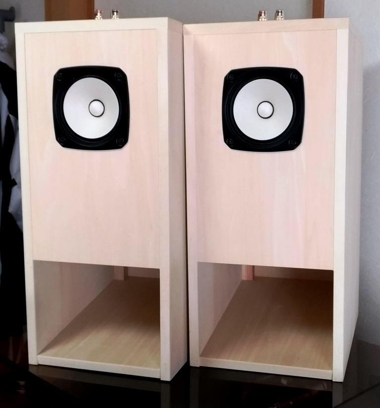 FOSTEX FE103NV2 搭載woodenスピーカー 自作 FOSTEX FE103NV2 搭載woodenスピーカー 自作