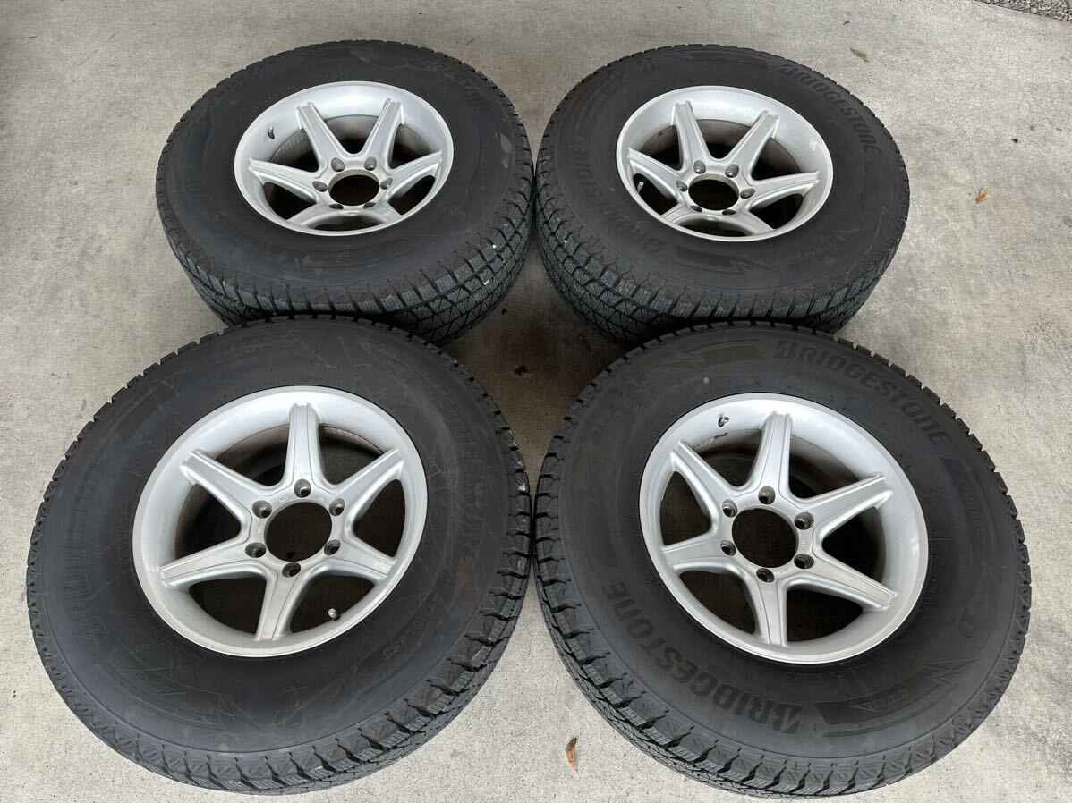 トヨタ　78プラド 純正ホイール　265/70R15 スタッドレス 265/70R15 78プラド純正ホイール4本セット スタッドレス 【公式通販】