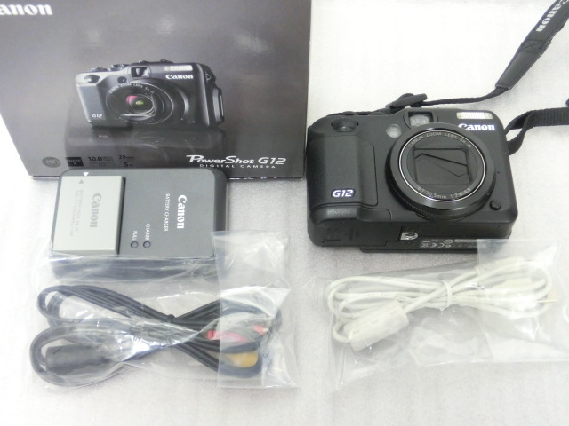 Canon G12 デジタルカメラ 本体とバッテリーチャージャー Canon G12 デジタルカメラ 本体とバッテリーチャージャー