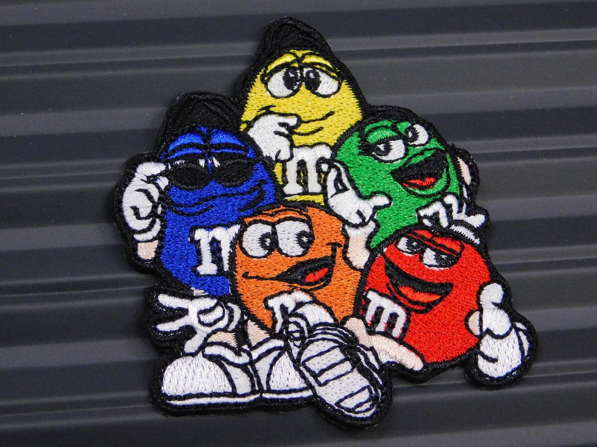 未使用】送料\84【M＆M'S・エムアンドエムズ】※《アイロン刺繍