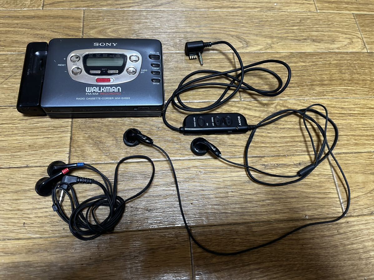 カセットウォークマンSONY WM-GX622 録音機能￼「整備済み、完動美品」 SONY カセットウォークマン WM-EX622 整備品 本体のみ - メルカリ