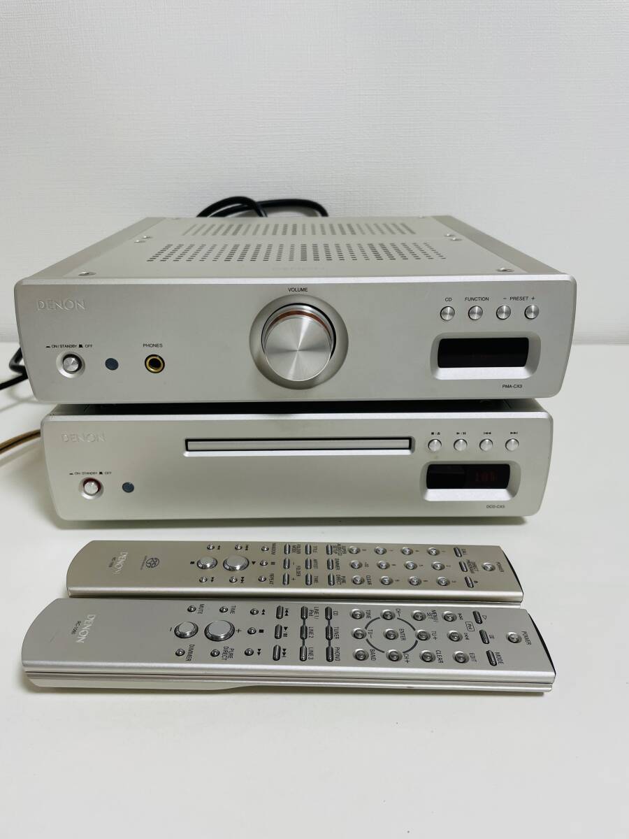 DENON デノン DCD-CX3 / PMA-CX3