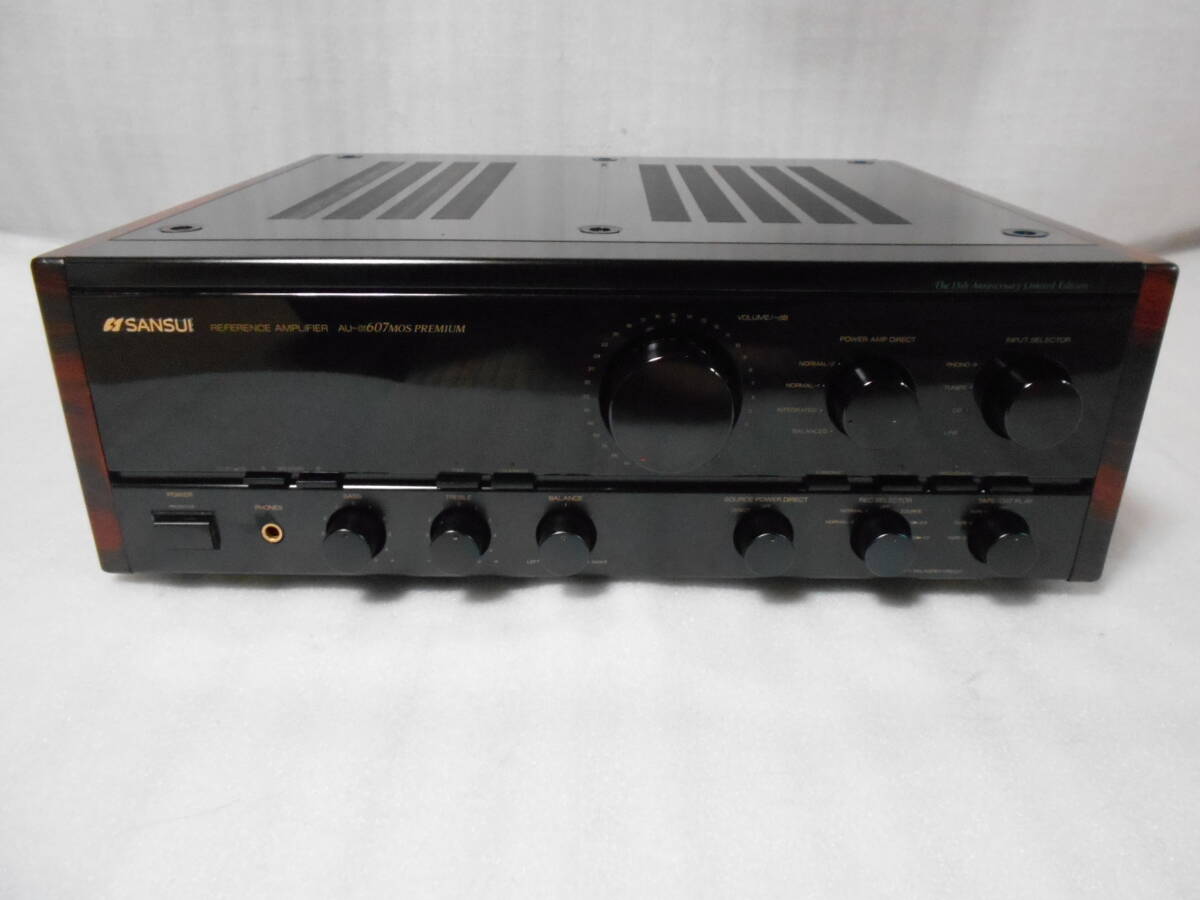 SANSUI AU-α607MR プリメイアンプ【メンテナンス済】箱なし