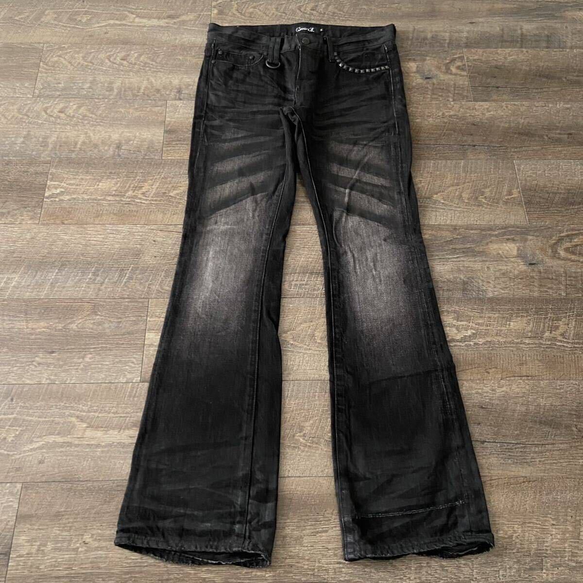 パンツ 00s archive L.G.B. flare baggy denim y2k 00s【archive】フレアバギーデニムパンツ/Y2K/ラメ ギャル