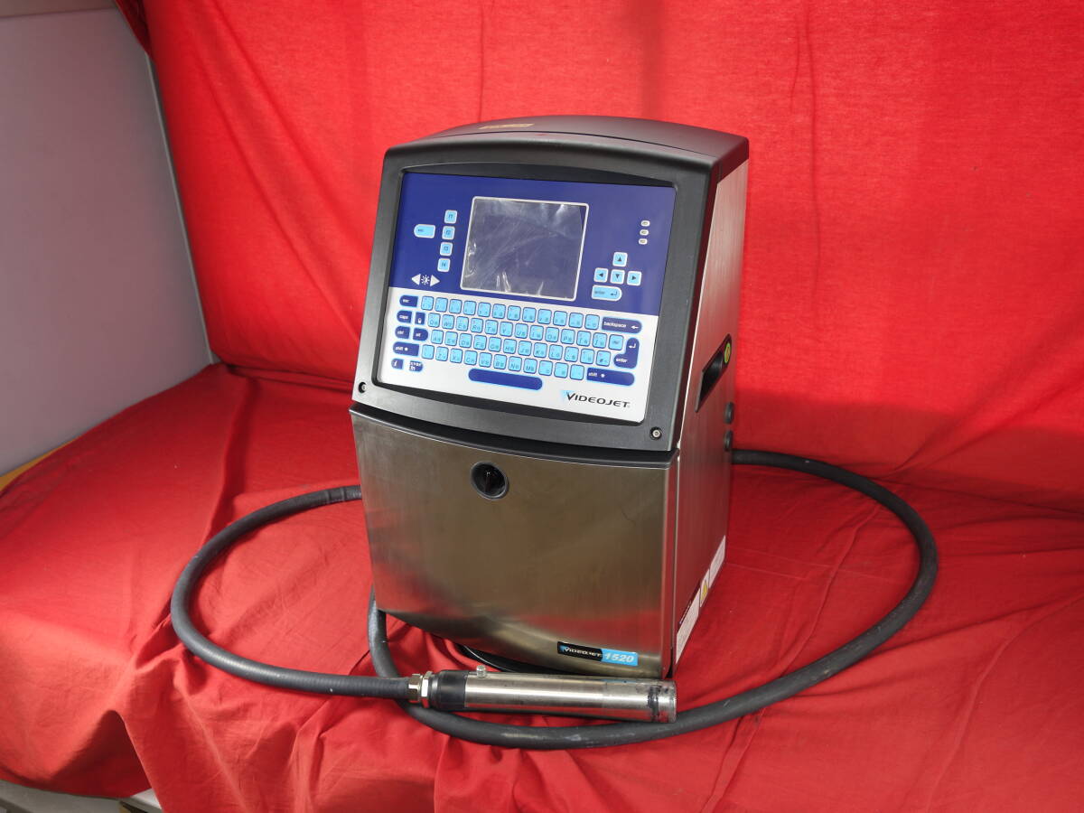 【傷や汚れあり】VIDEOJET MODEL1520 【通電確認済】 中古 産業用インクジェットプリンタ 【現状渡し、通電保証のみ】の落札情報