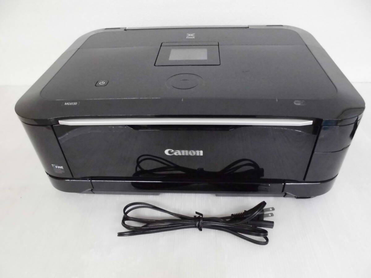 やや傷や汚れあり】静/Canon/複合機/MG6130/黒/キヤノン/プリンター/6