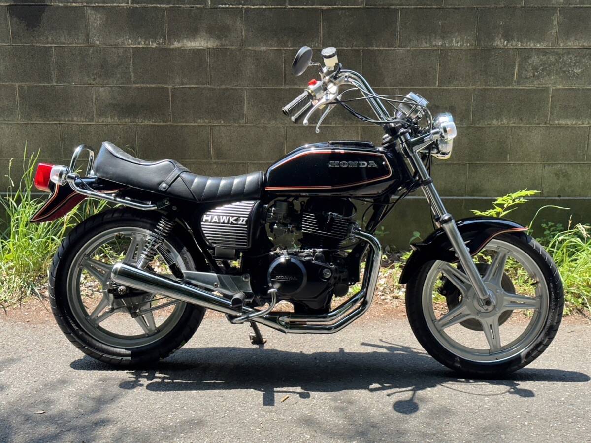 目立った傷や汚れなし】ホーク CB250T CB400T 角タンク カスタム