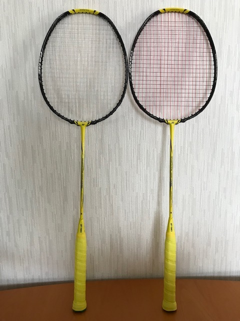 YONEX デュオラ Z-ストライク 2本セット 中古美品 名器 ガット無し  