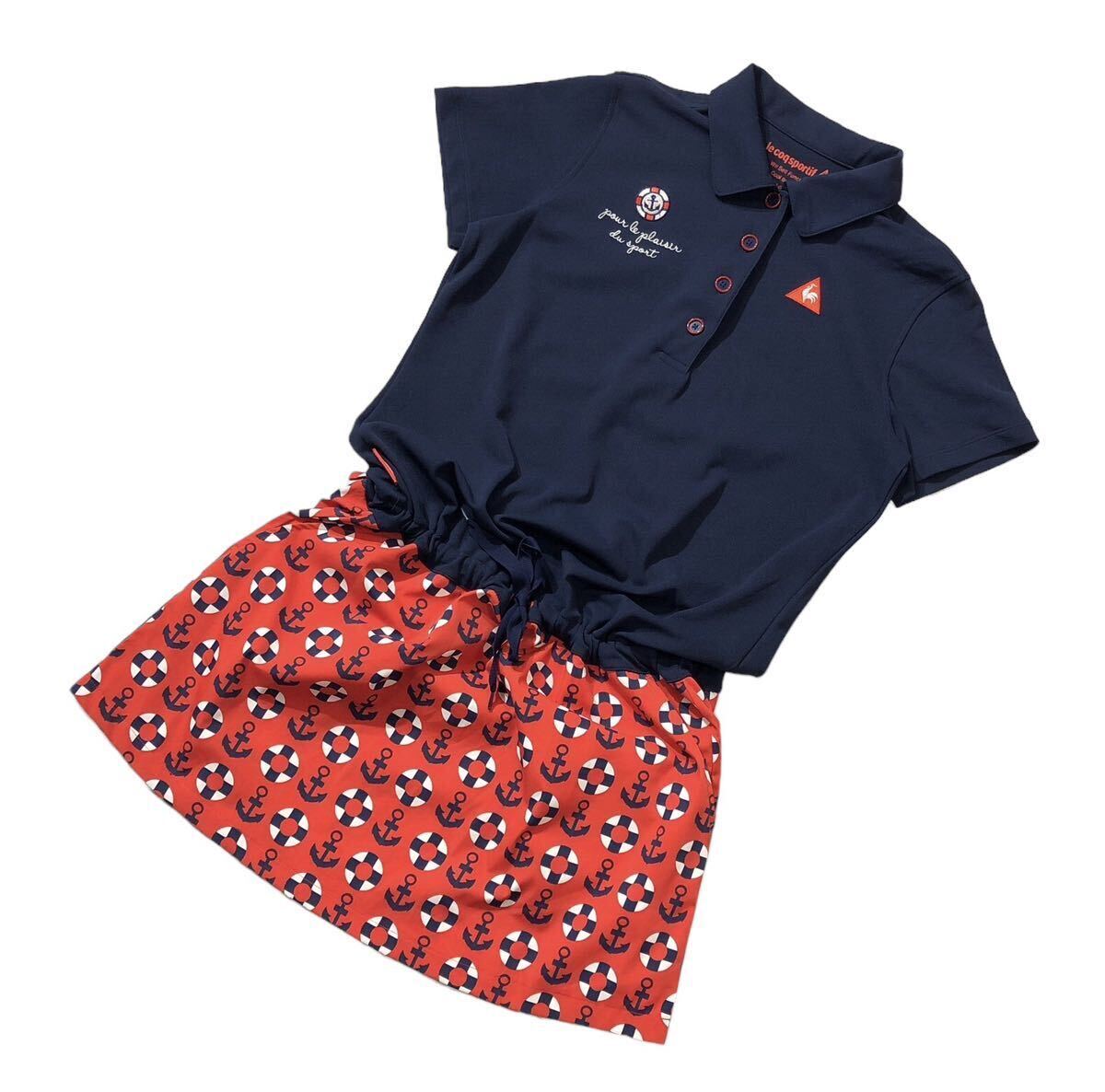 目立った傷や汚れなし】大きいサイズ ○ le coq sportif GOLF ルコック