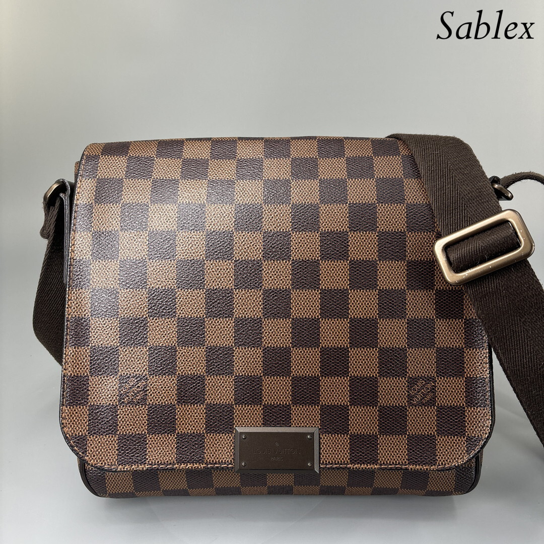 LOUIS VUITTON ダミエジェアンルーメッセンジャーバッグ