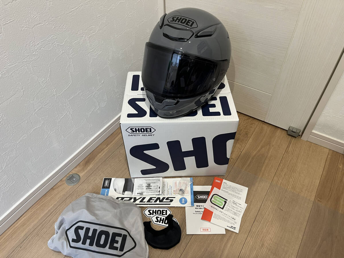 SHOEI 焦げ臭 Z-8 バサルトグレー 中古品