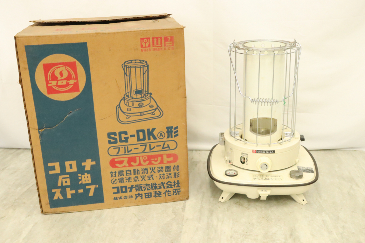 旧型コロナ　石油ストーブ SG-DK ブルーフレーム 安い購入 旧型コロナ 石油ストーブ SG-DK ブルーフレーム