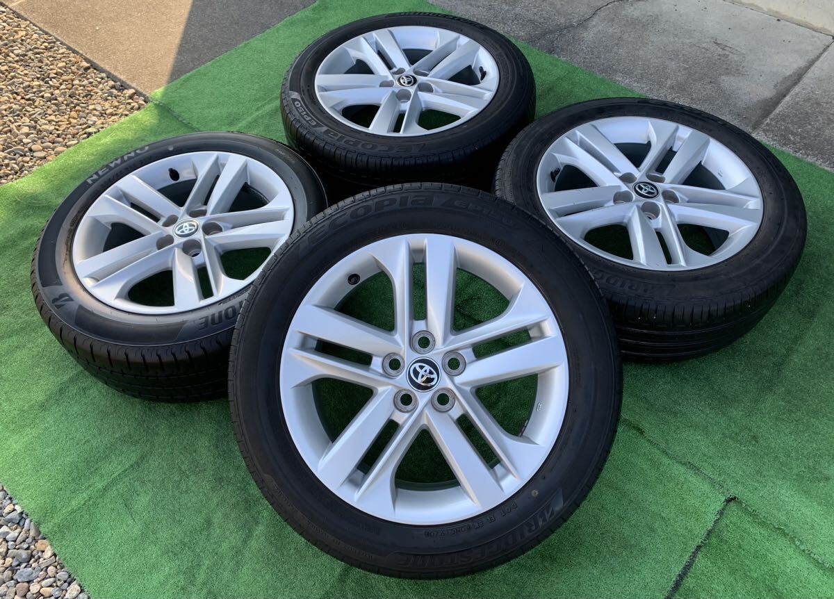ホイール】トヨタ 純正 【タイヤ】 BRIDGESTONE 16インチ バリ山