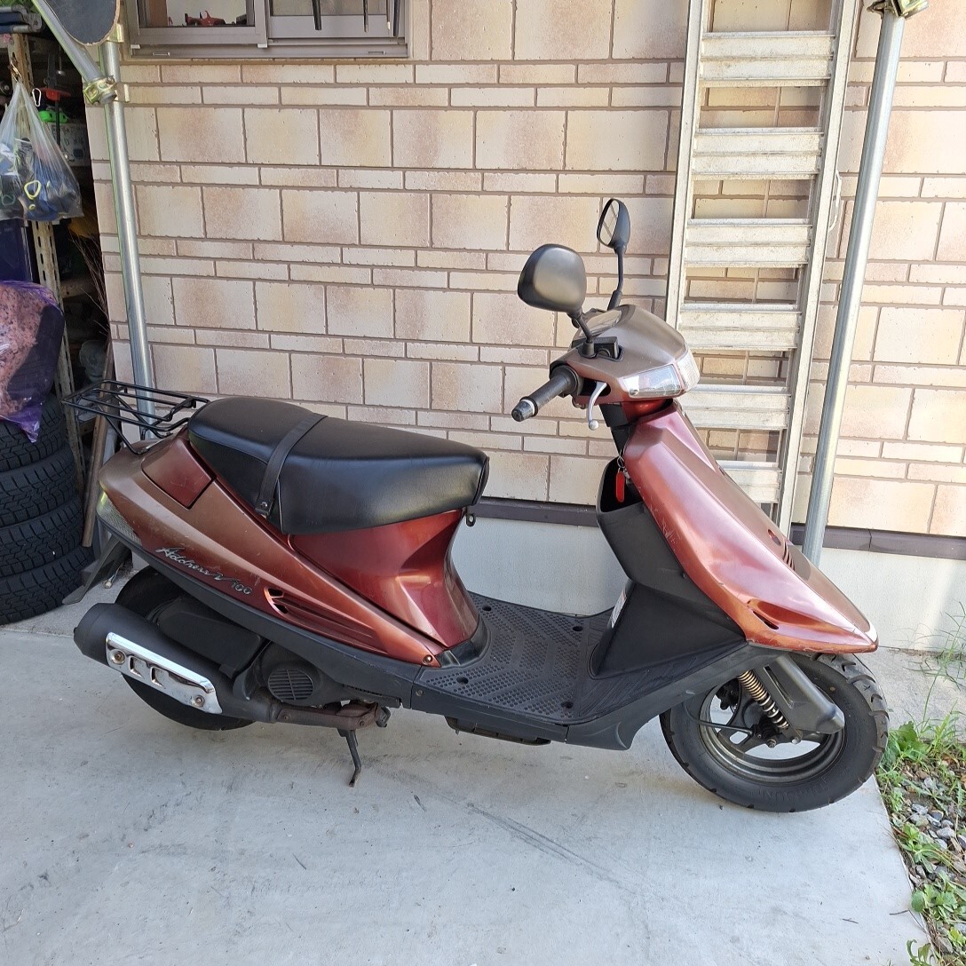 スズキ アドレスV100 CE11A 書付実働