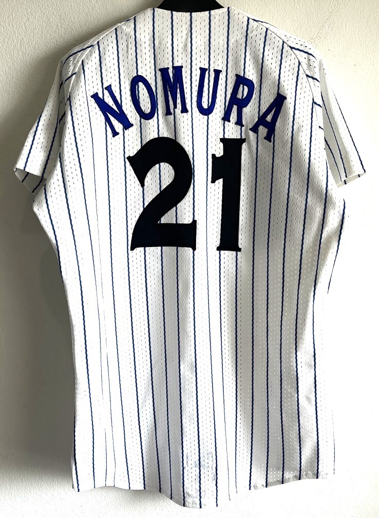 横浜ベイスターズ1998年優勝レプリカユニフォームOサイズ背番号21野村投手 横浜ベイスターズ1998年優勝レプリカユニフォームOサイズ背番号