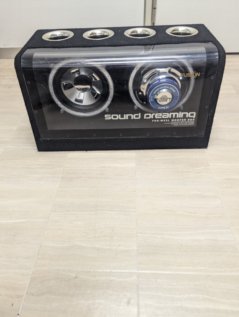 FUSION ウーファーBOX&アンプ FSN-360 FUSION ウーファーBOX&アンプ FSN-360 - メルカリ
