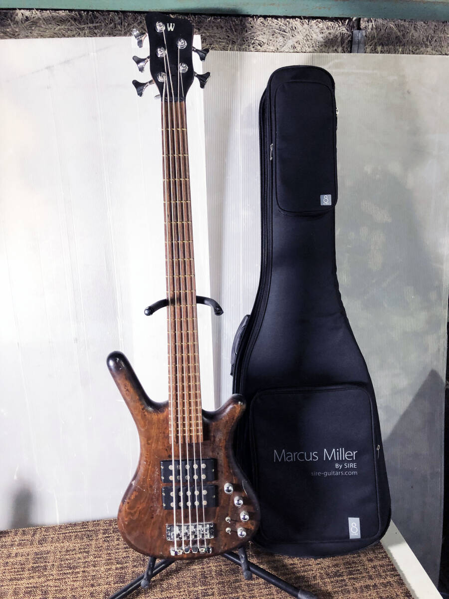 やや傷や汚れあり】◎☆ 中古☆Warwick ワーウィック Corvette 5弦 