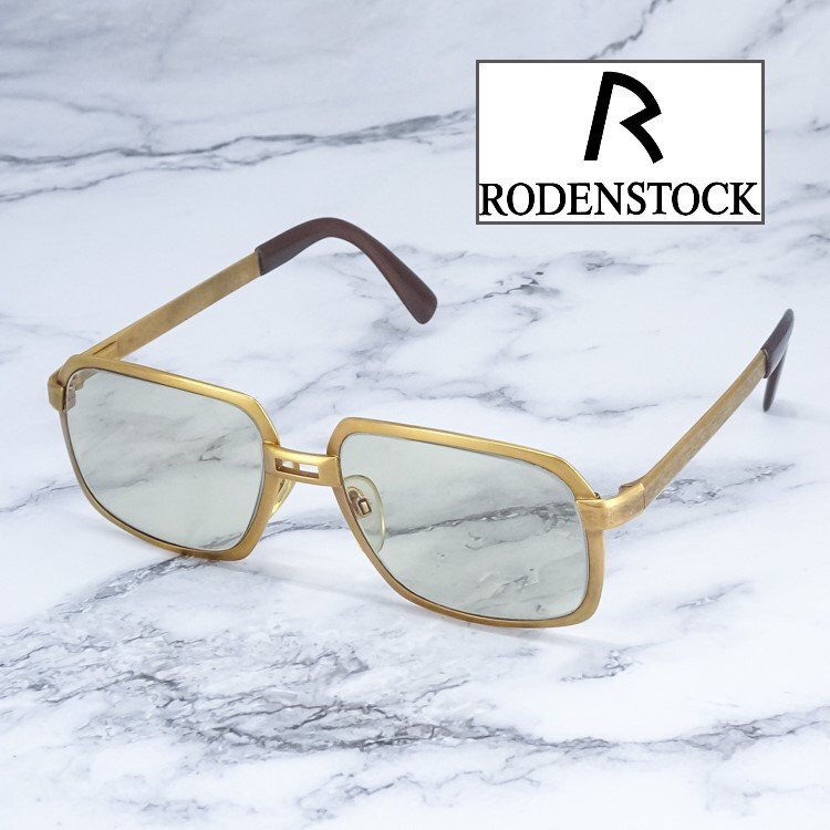 RODENSTOCK ローデンストック フレームのみ ゴールド系（傷や汚れあり  