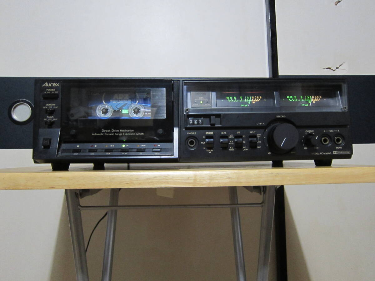 東芝 - 東芝ステレオセットデッキAurex PC-X18 東芝ステレオセットデッキAurex PC-X18