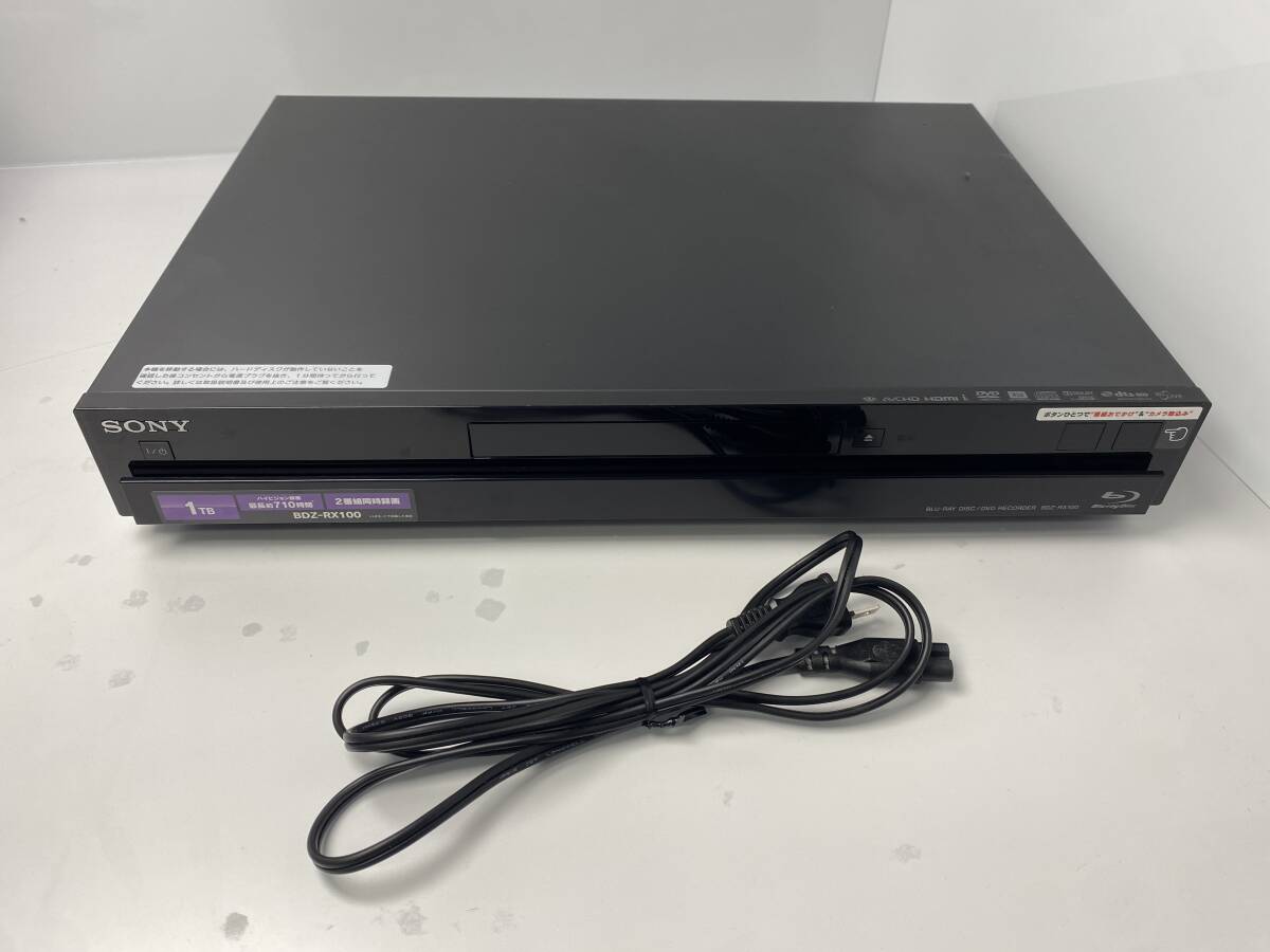 sony ブルーレイレコーダーBDZ-RX35（動作品）