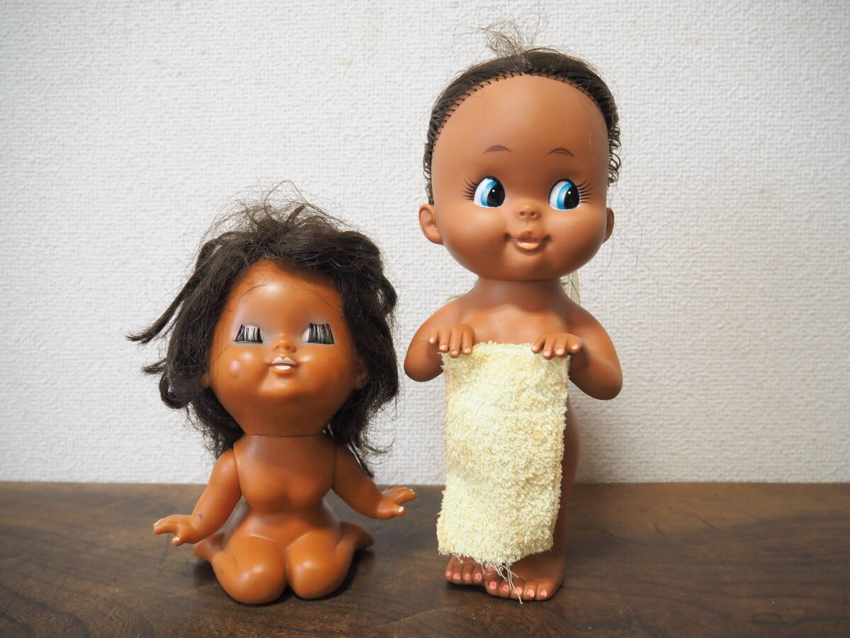 02K086 昭和レトロ 当時物 セクシー ソフビ タオル 受話器 現状