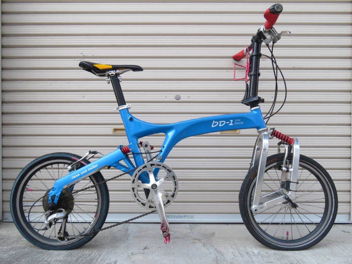ジャンク Riese und Müller BD-1 折りたたみ自転車 自転車 bd-1 riese