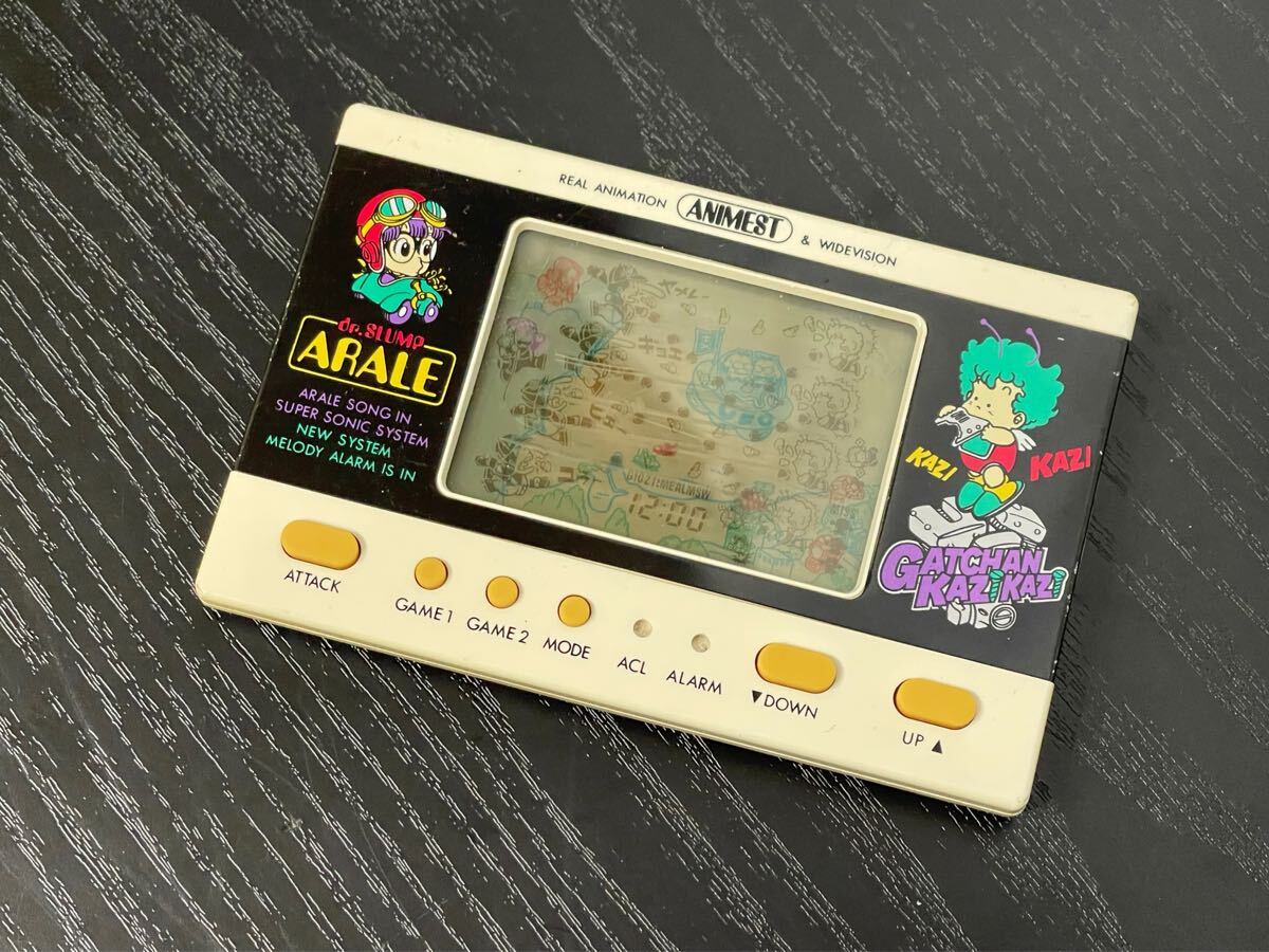 Dr.スランプ アラレちゃん ゲームウォッチ まとめ売り 希少］Dr スランプ アラレちゃん ゲームウォッチ んちゃ ばい