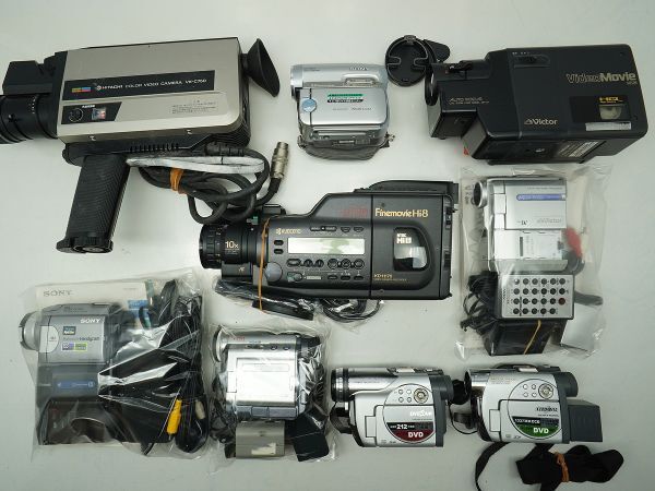 miniDVのダビングに！KYOCERA ビデオカメラ DV-M7