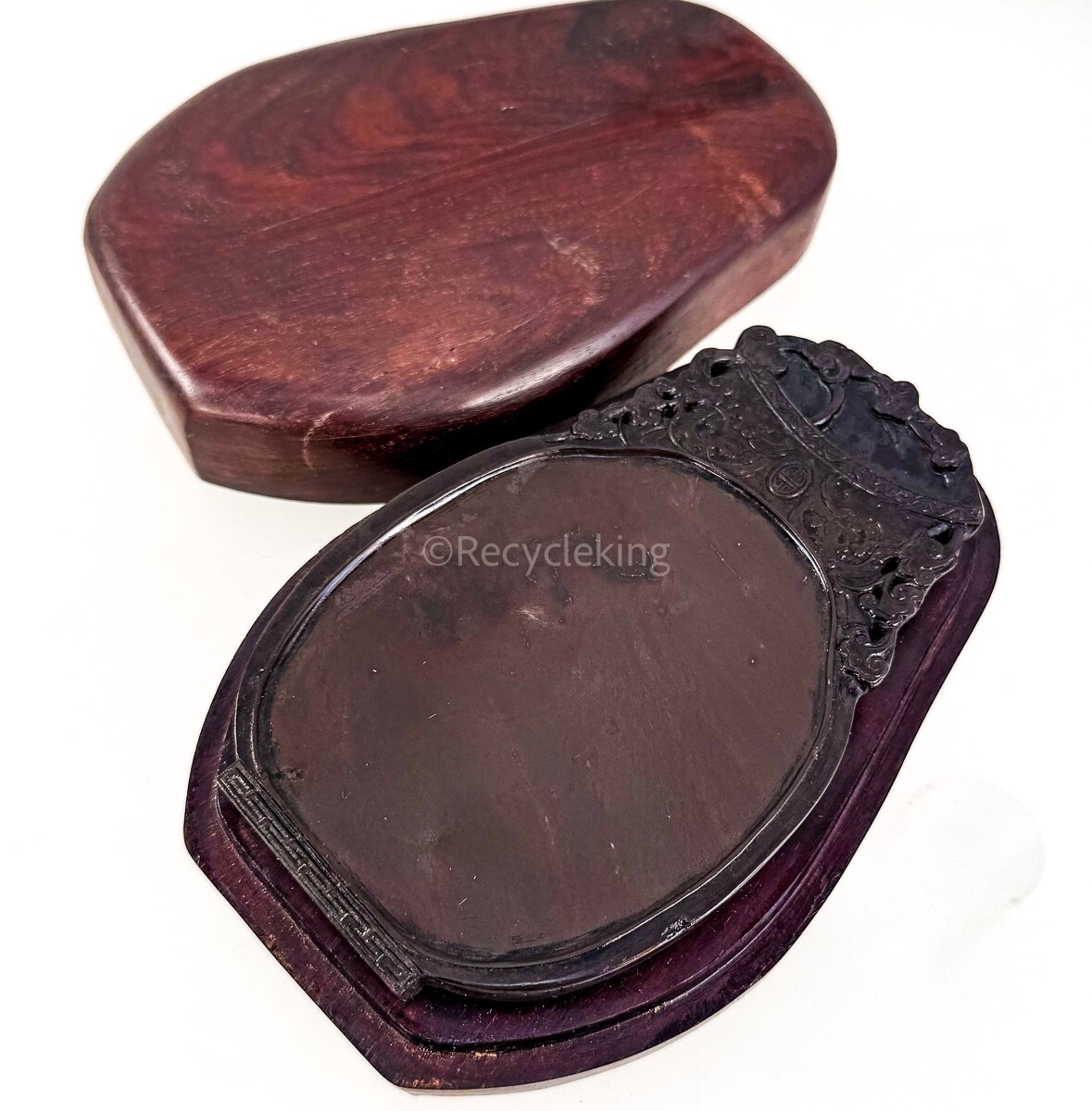 中国 端渓硯 宋坑 硯箱付