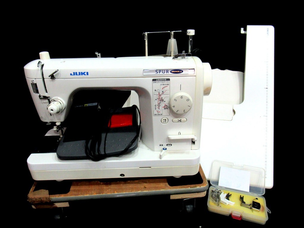 ジャンク JUKI TL-98DX SPUR ミシン 職業用（☆JUKI ジューキ SPUR 98  
