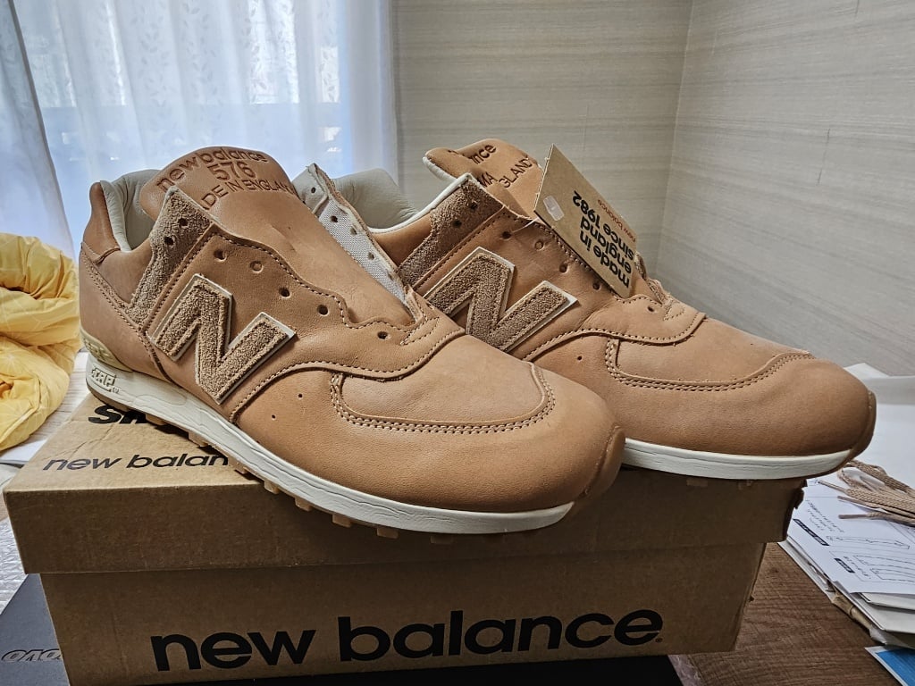 NEW BALANCE M576VT 28cm HORWEEN ヌメ革 NEW BALANCE M576VT 28cm HORWEEN ヌメ革