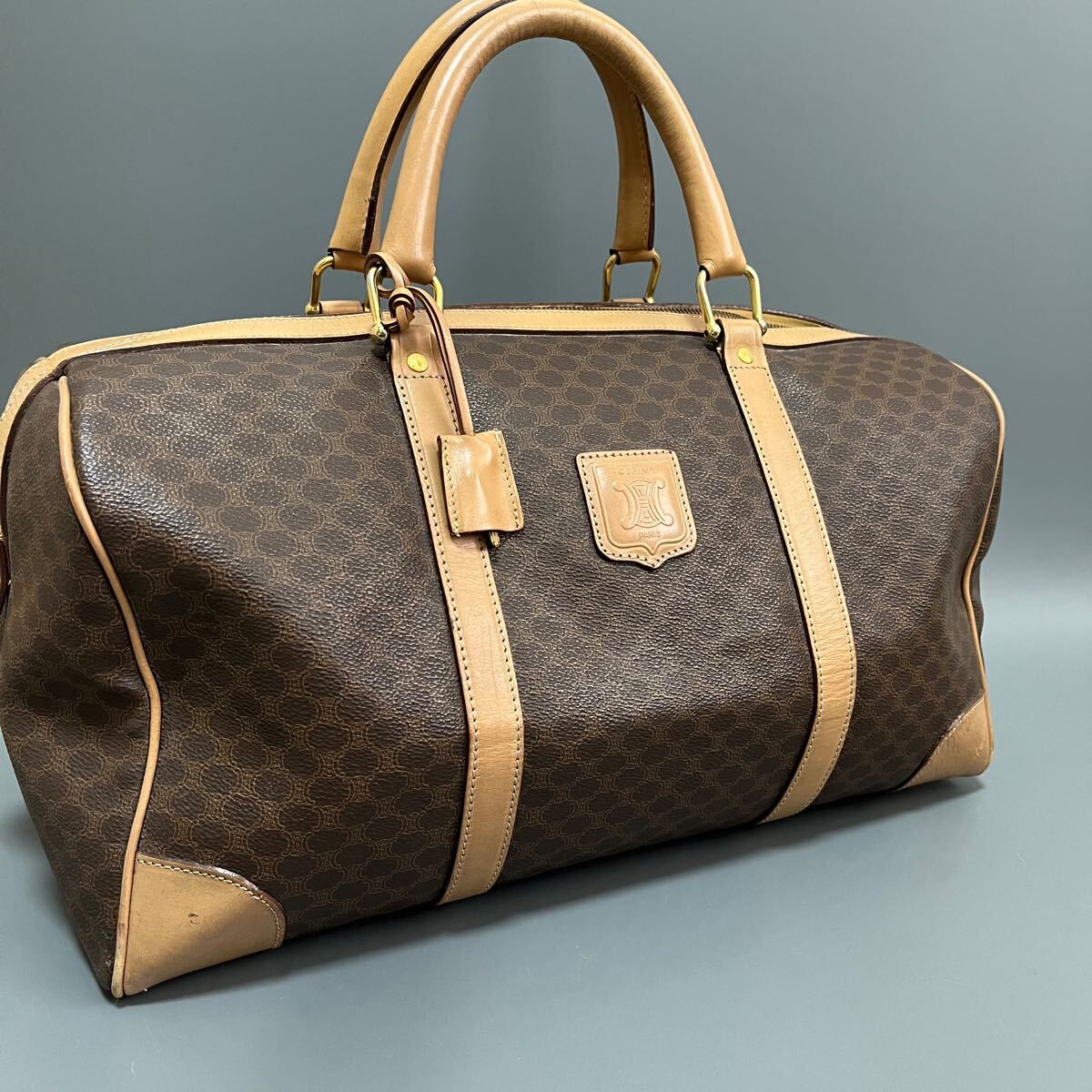 セリーヌCELINE ボストントリオンフカデナ南京錠大容量