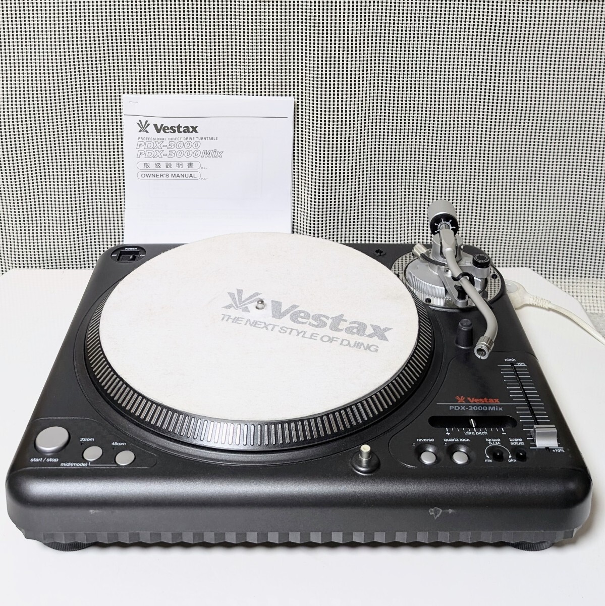 Vestax POT-5000 ターンテーブル　中古 Vestax PDT-5000 ターンテーブル 【中古品】 - メルカリ