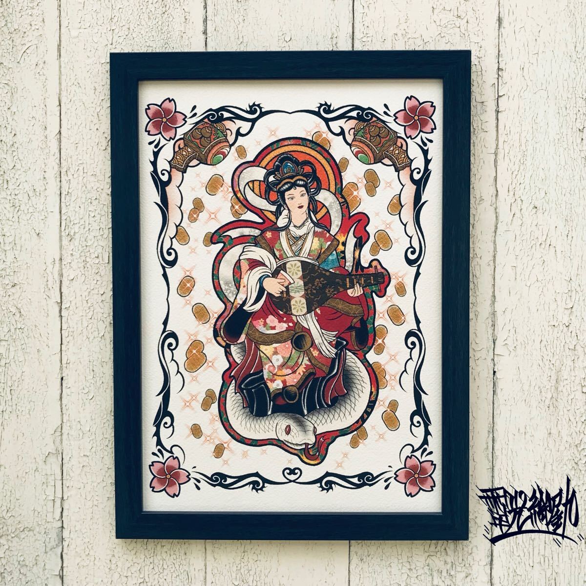 ▲▽鉄錆地加賀籠手　江戸時代　鉄　70.5×19.5ｃｍ　1.46ｋｇ　鎧/甲冑/武具▲▽