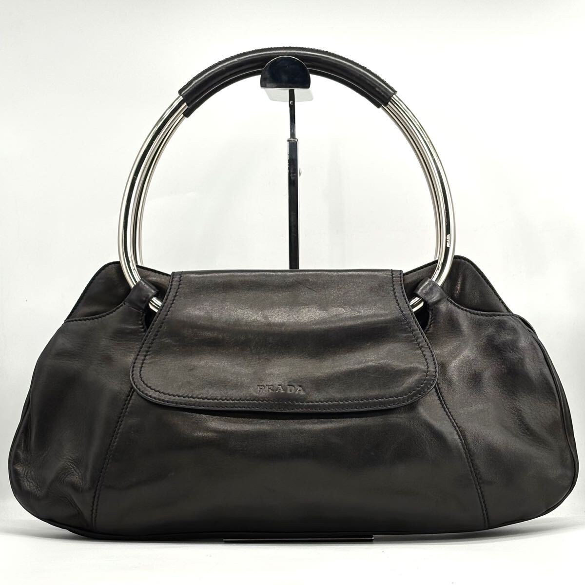 美品✨PRADA プラダ ヴィンテージ ボーリングバッグ ショルダーバッグ 