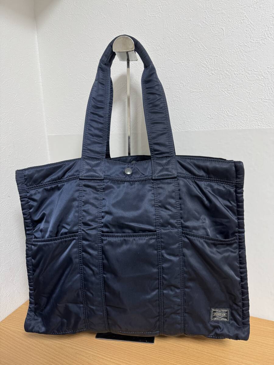 廃盤品 HEADPORTER TANKERトートバッグ S ネイビー 【公式通販】