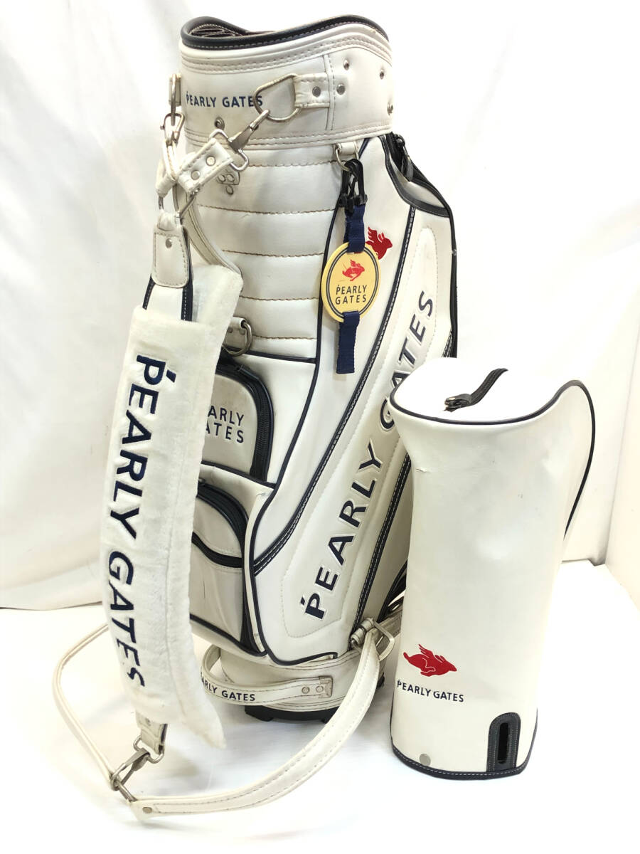 パーリーゲイツ 限定スタンド式キャディバッグ ヘッドカバーSET 【公式