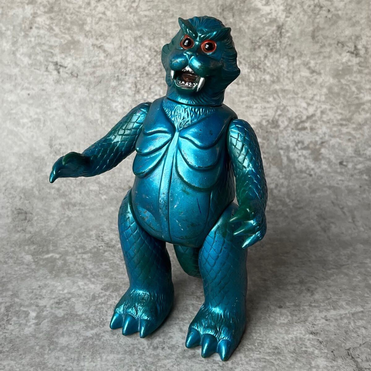 ブルマァク 怪獣シリーズ　メガロ　ブルー　復刻版　ソフビ ブルマァク 怪獣シリーズ メガロ ブルー 復刻版 ソフビ