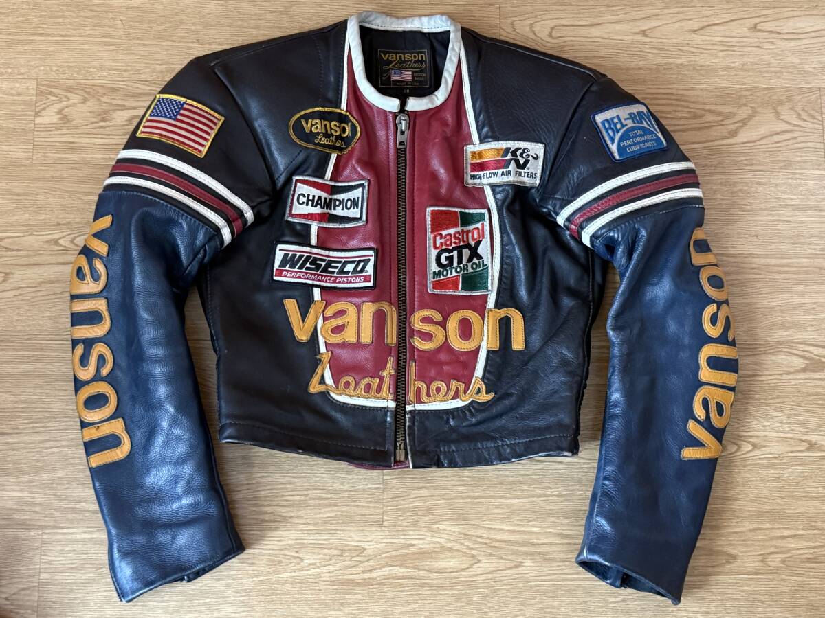 人気C2 バンソン ダブルライダース TALONZip ヴィンテージ Vanson C2