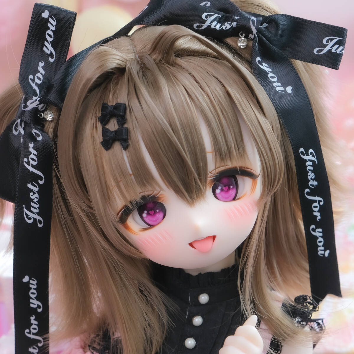 カスタムヘッド DDH-27 ドルフィードリーム セミホワイト肌(おまけアイ 