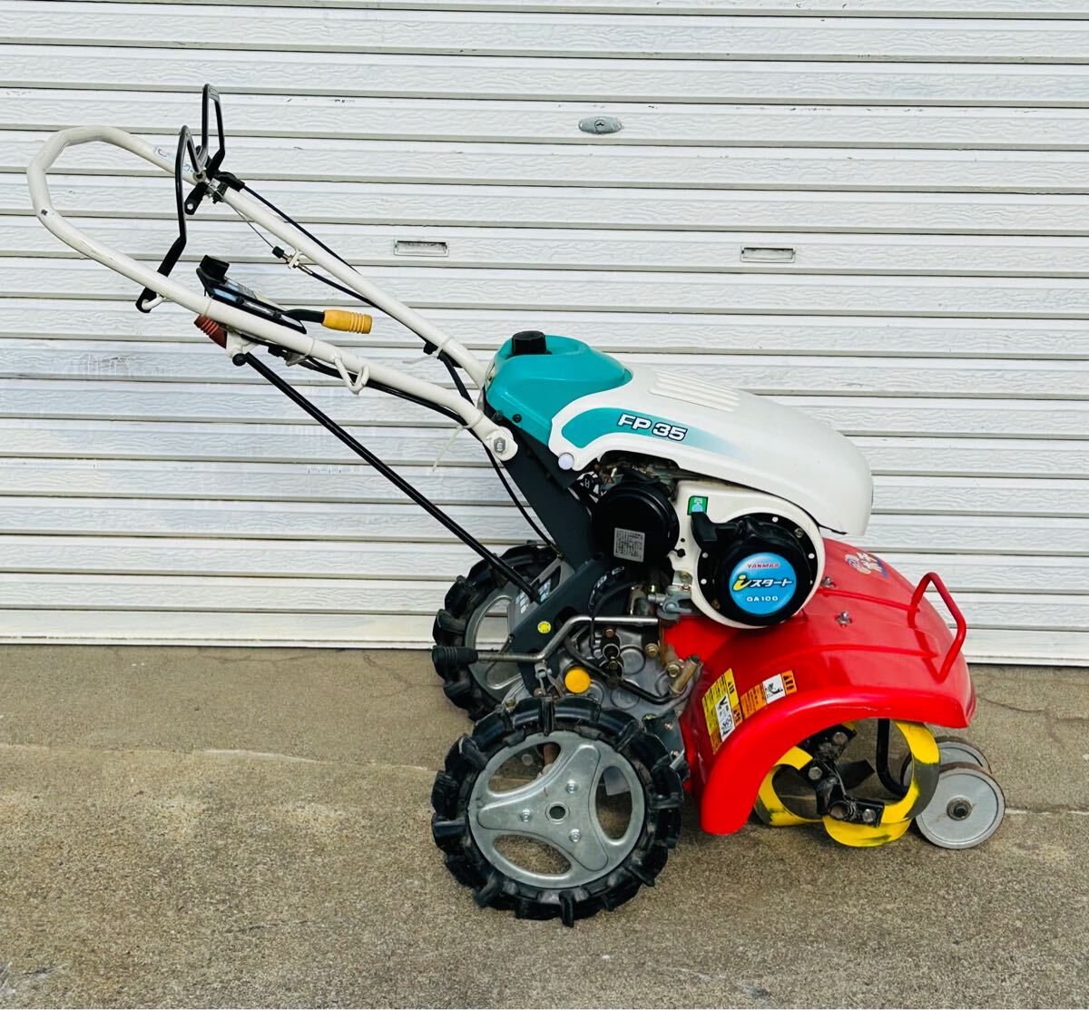 管理機・耕運機　ヤンマー　フロントポチ　ハウス作業にも　女性でも扱いやすい 管理機・耕運機 ヤンマー フロントポチ ハウス作業にも 女性でも