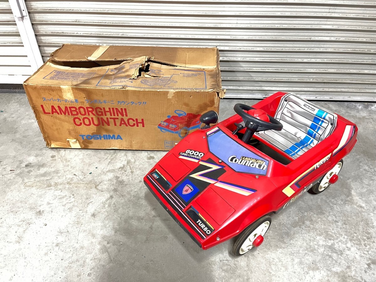 コカコーラ スーパーカーラジオ ランボルギーニ カウンタック 箱付き